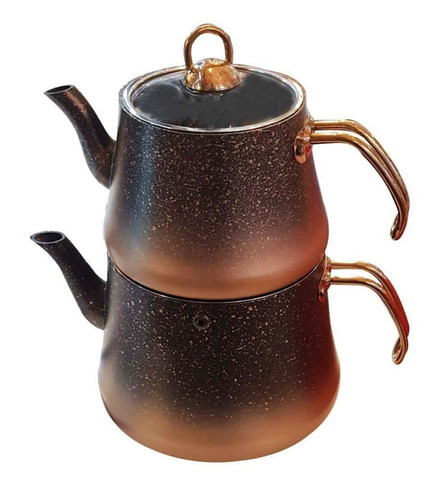 

Набор чайников Oms 8200-L-bronze 2 шт бронзовый