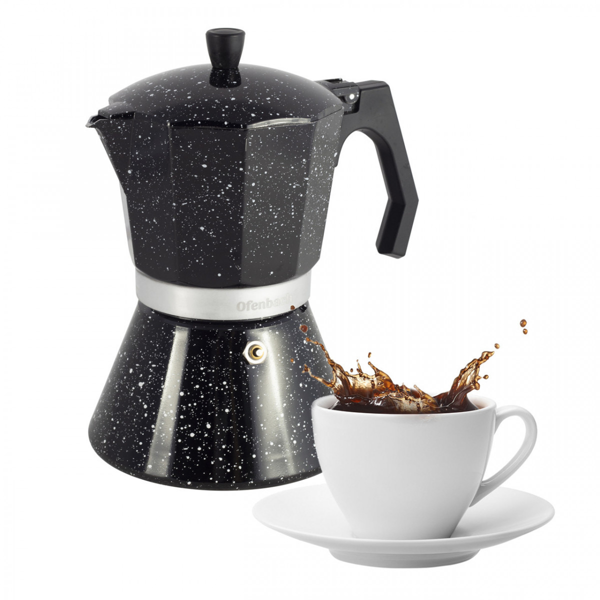 

Гейзерная кофеварка Ofenbach KM-101106 450 мл