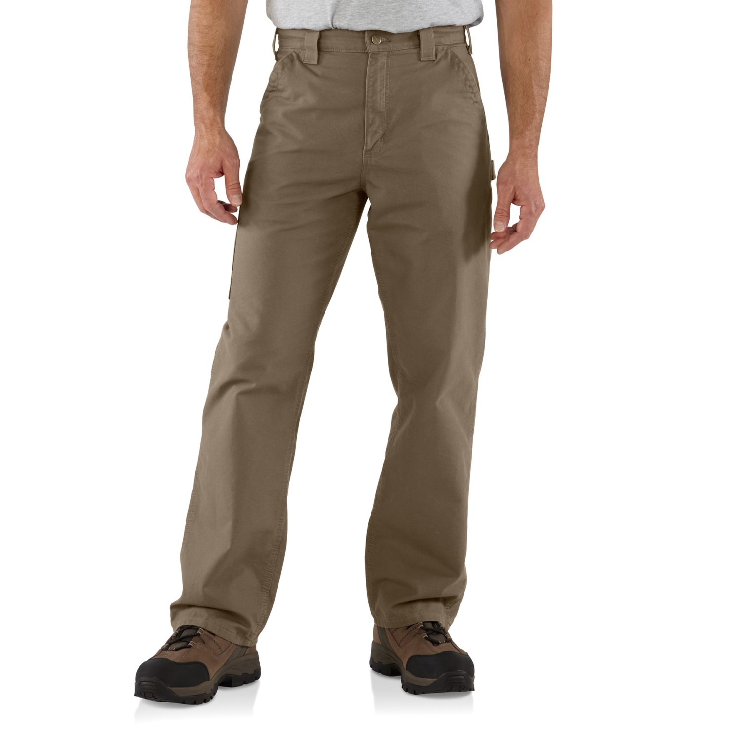 

Брюки Carhartt B151 Loose Fit Canvas Work Dungaree - Factory Seconds Light Brown, 50W 32L