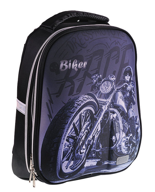 

Рюкзак школьный каркасный ZiBi ZB16.0218BK Swell XXL Biker