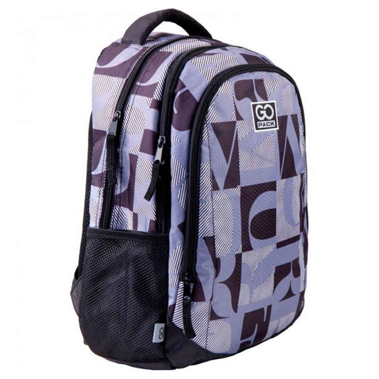 

Рюкзак школьный GoPack Education GO21-133M-3 Black and white