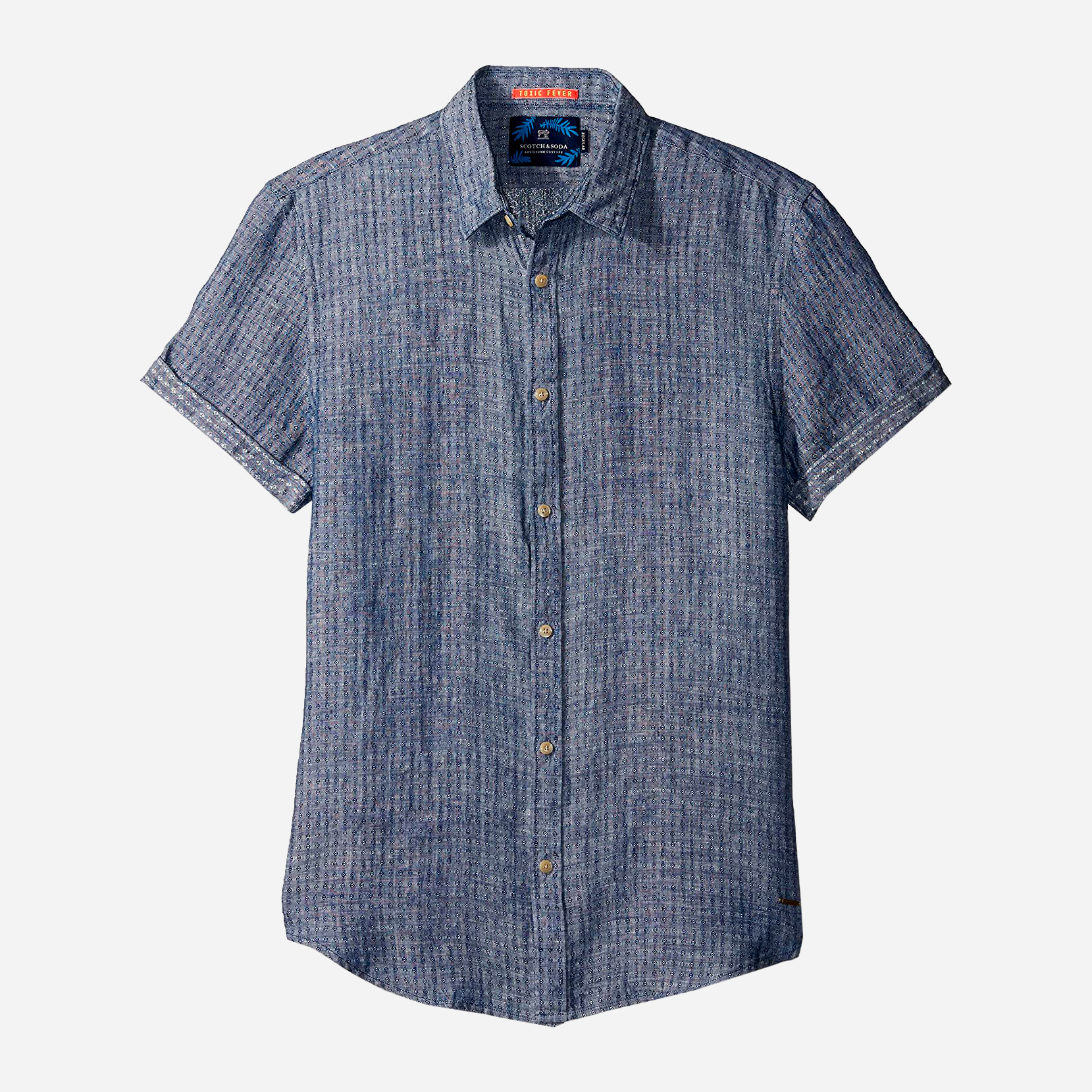 

Рубашка Scotch&Soda 136341b02 S Серая