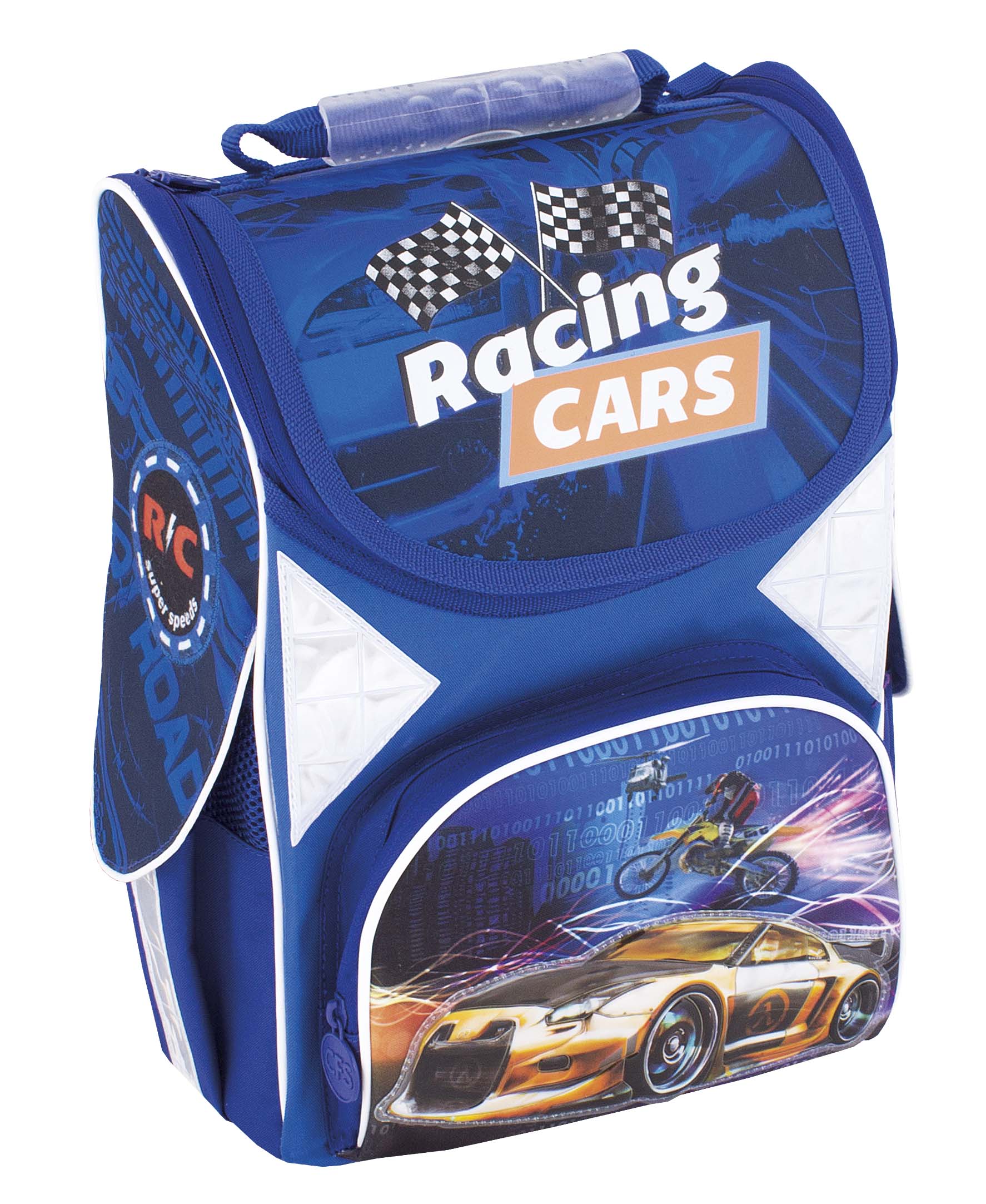 

Рюкзак школьный каркасный Cool For School CF85420 Racing Cars