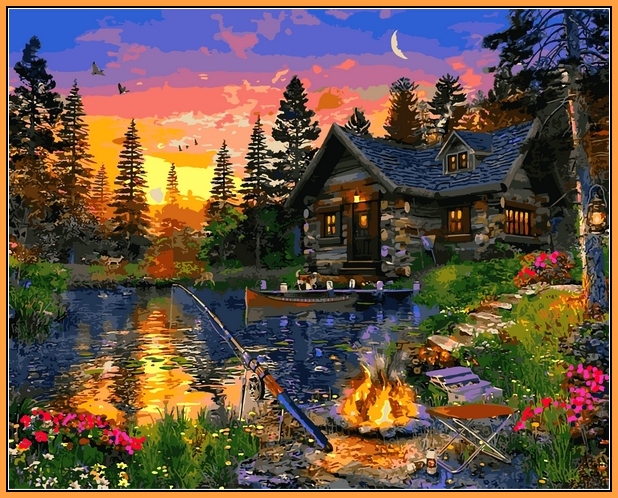 

Картина по номерам Babylon Вечерняя рыбалка. Доминик Дэвисон, 40 х 50 см (NB1285R)