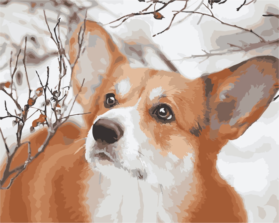 

Картина по номерам ArtStory Корги, 40 х 50 см (AS1018)