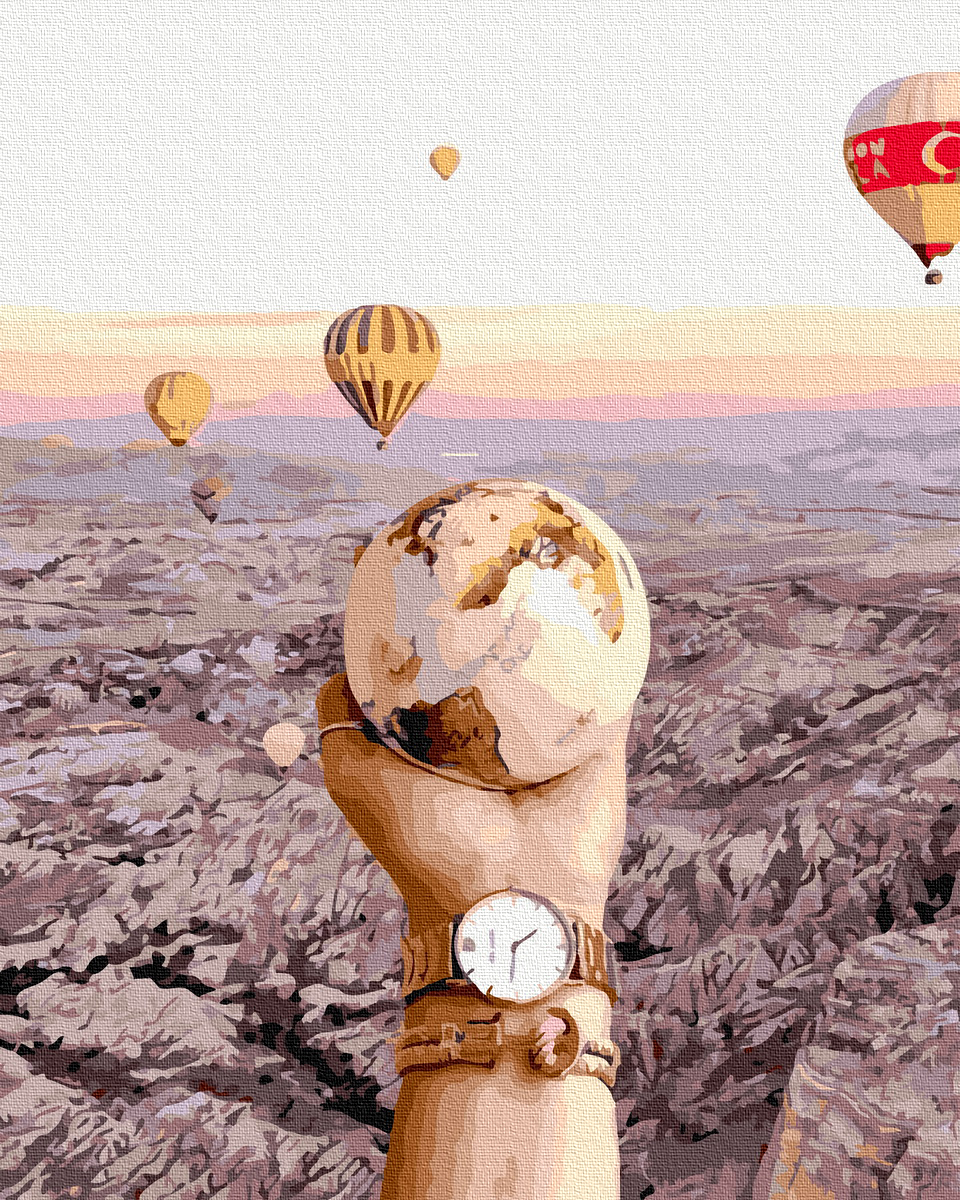 

Картина по номерам Утро в Каппадокии, 40 х 50 см (BRM39221)