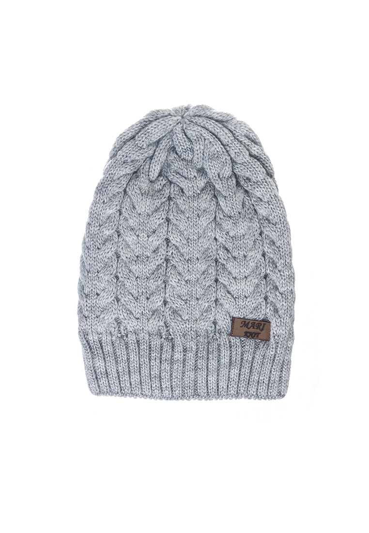 

Шапка для девочки демисезон Mari-Knit 0820  серый 45960, Шапка для девочки демисезон Mari-Knit 0820 54 серый 45960