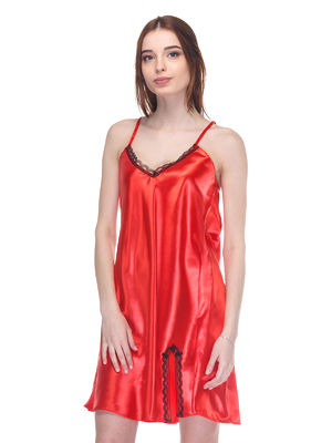 

Ночная Сорочка женская Angelo dolce -8 - Красный, Ночная Сорочка женская Angelo dolce l-8 L-XL Красный