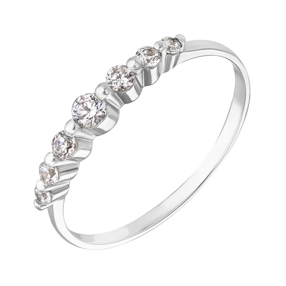 

Золотое кольцо с фианитом S Zirconia 000049399 16 размера