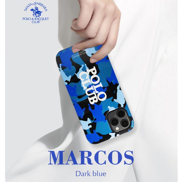 

Чехол для iPhone 12 Marcos 2 Santa Barbara Polo Синий