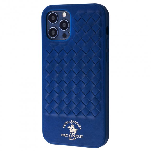 

Чехол для iPhone 12 Pro Ravel Santa Barbara Polo Синий