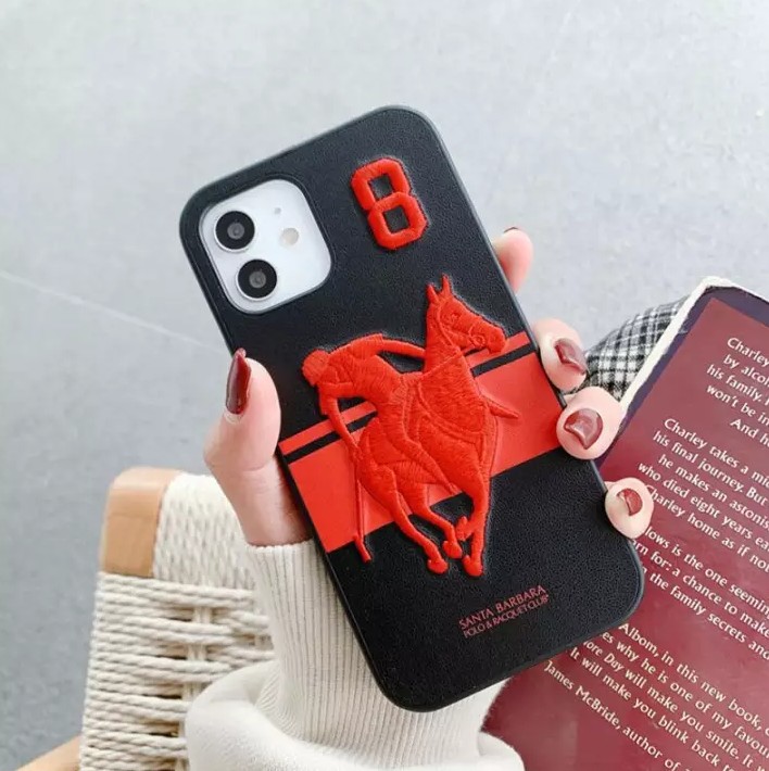 

Кожаный чехол Santa Barbara Polo Garner для iPhone 12 Pro Max black