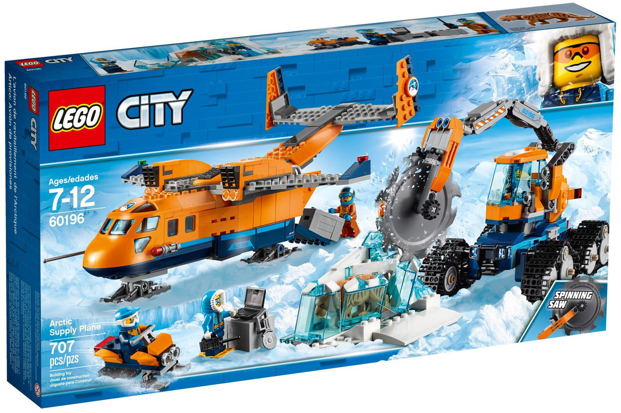 

Конструктор Lego City Арктическая экспедиция: Грузовой самолёт 60196