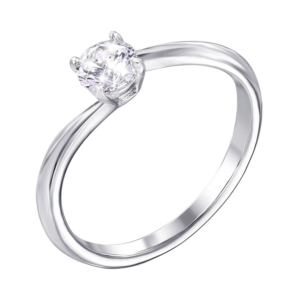 

Серебряное кольцо с цирконием 000117758 18 размера