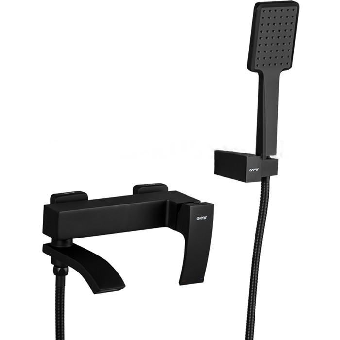 

Смеситель для ванны Gappo G3207-6 черный