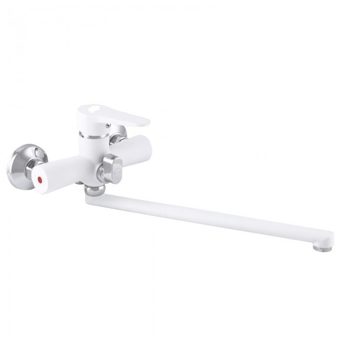 

Смеситель для ванны Wezer PUD7-B045-WHITE