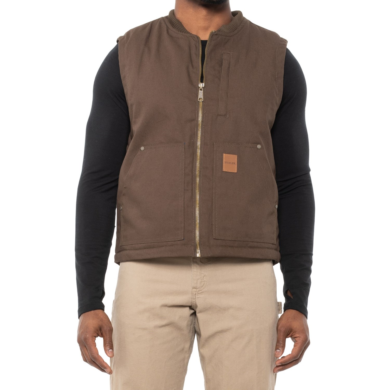 

Жилет Stanley Canvas Work Vest - Sherpa Lining Espresso,  (50, Жилет Stanley Canvas Work Vest - Sherpa Lining Espresso, XL (50)