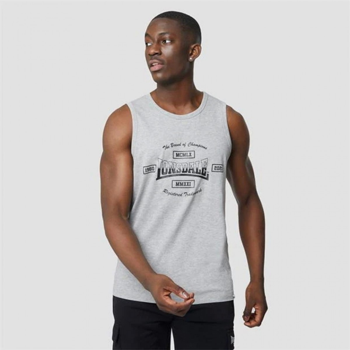 

Майка Lonsdale Heavyweight Jersey Tank Vest Grey Marl,  (42, Майка Lonsdale Heavyweight Jersey Tank Vest Grey Marl, XS (42)