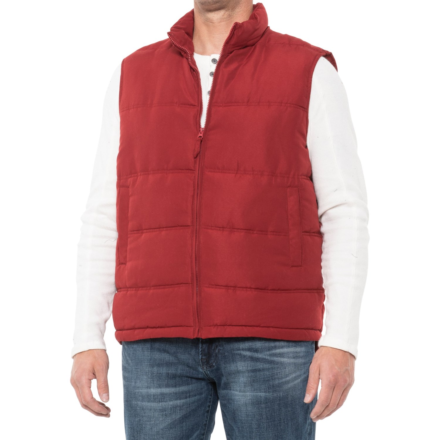 

Жилет Smith's Workwear Classic Puffer Vest - Insulated Dark Red,  (48, Жилет Smith's Workwear Classic Puffer Vest - Insulated Dark Red, L (48)