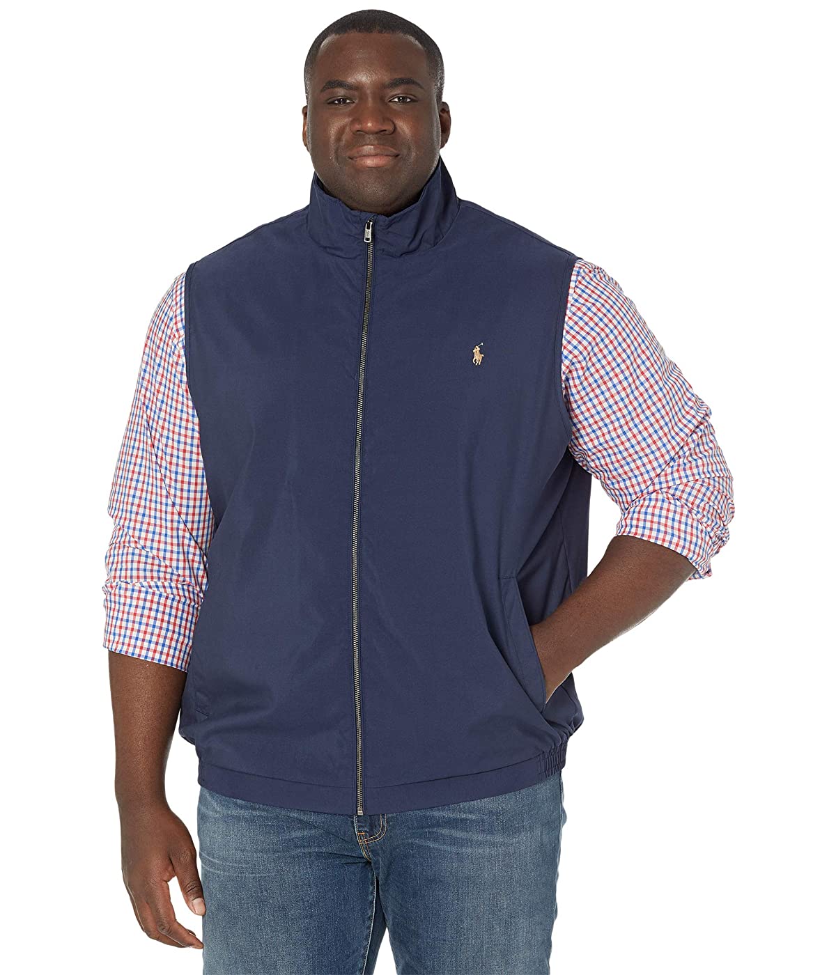 

Жилет утепленный Polo Ralph Lauren Big & Tall Twill Mock Neck Vest French Navy,  Tall (48, Жилет утепленный Polo Ralph Lauren Big & Tall Twill Mock Neck Vest French Navy, L Tall (48)