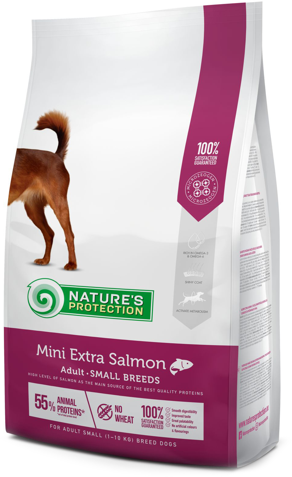

Сухой корм для собак Nature's Protection Mini extra Salmon Adult Small breeds 2 кг