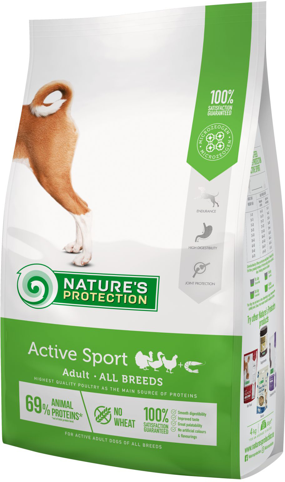 

Сухой корм для собак Nature's Protection Active Sport Adult All Breeds 4 кг