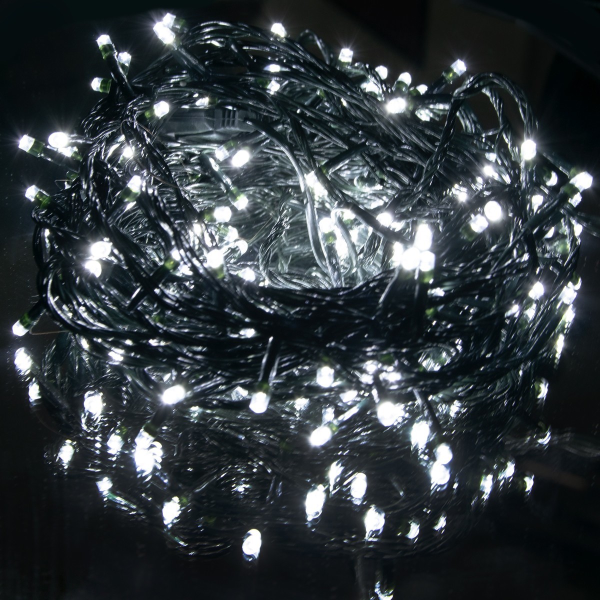 

Новорічна гірлянда світлодіодна "AJ-1004 арт 603" 165LED 15м Біла (VS7004777)