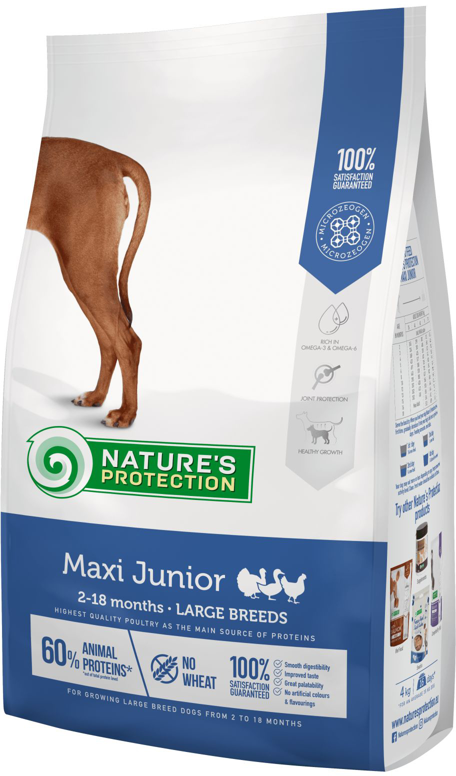 

Сухой корм для юниоров Nature's Protection Maxi Junior Large breeds 4 кг