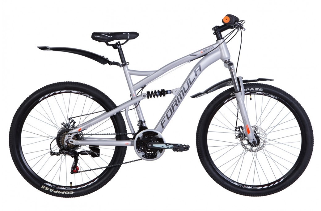 

Велосипед FORMULA X-ROVER AM2 DD 26 "/ 19" 2021 платиновый