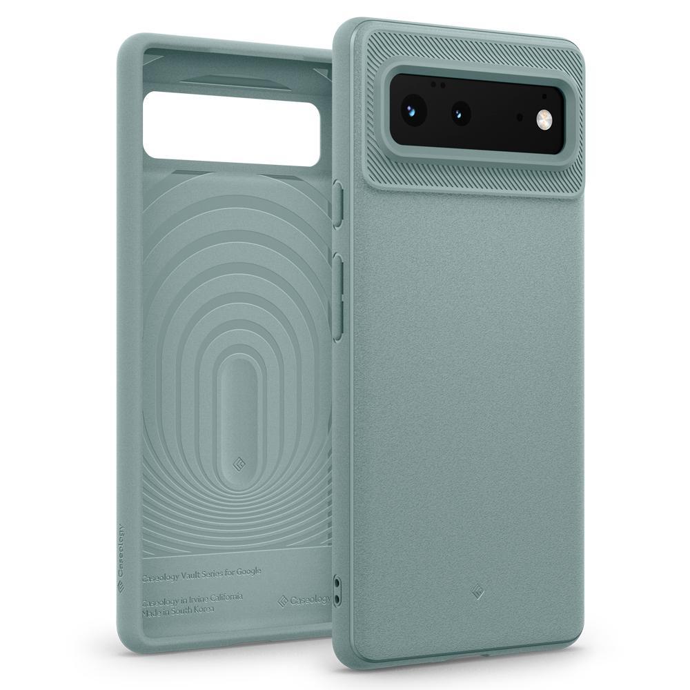 

Чехол Caseology Vault для Google Pixel 6 Sage Green