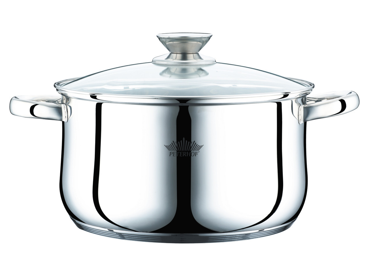 

Кастрюля с крышкой Peterhof Torro PH-15809-22 (22см, 4.7л)