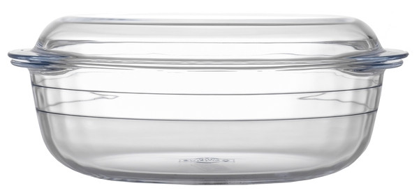 

Гусятница с крышкой стеклянная овальная Pyrex O Cuisine Basic 459AC00 (3л)