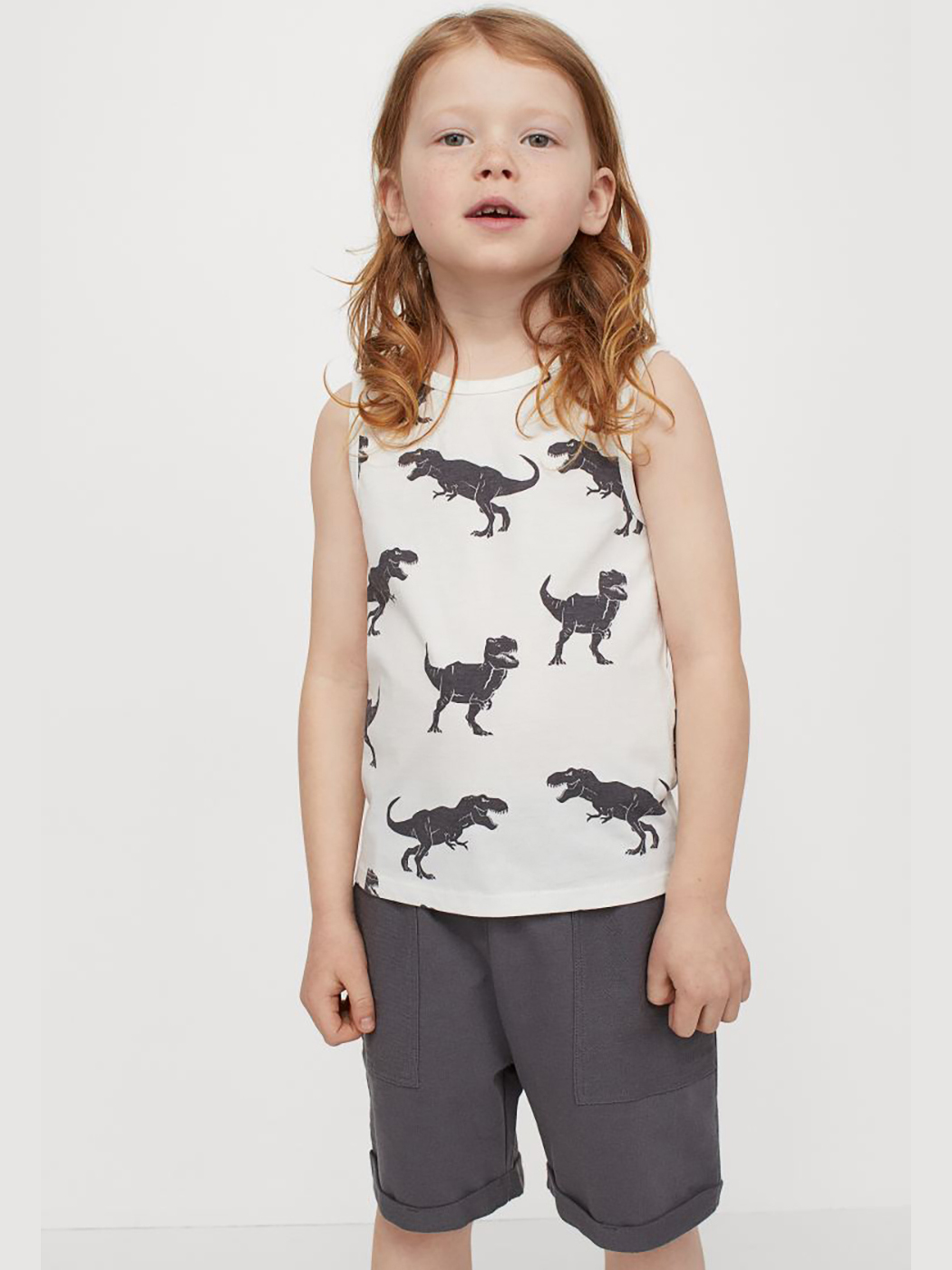 

Шорты H&M 944469b39 128 см Серые