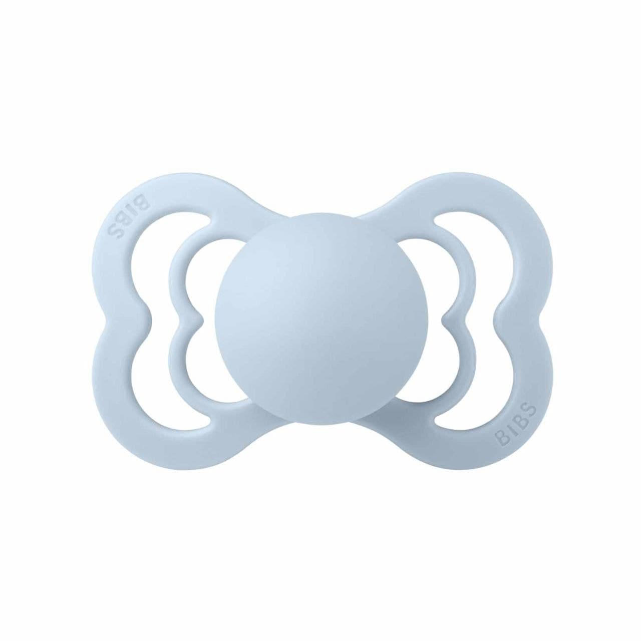 

Пустушка BIBS SUPREME LATEX Baby blue Світло-голубий - 6міс.+