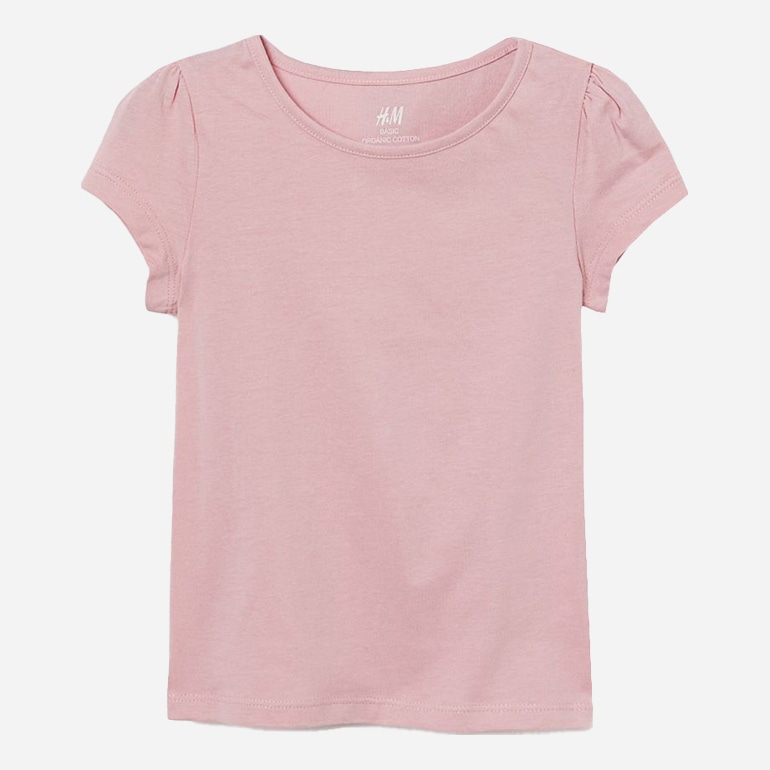 

Футболка H&M 943106b39 134-140 см Розовая