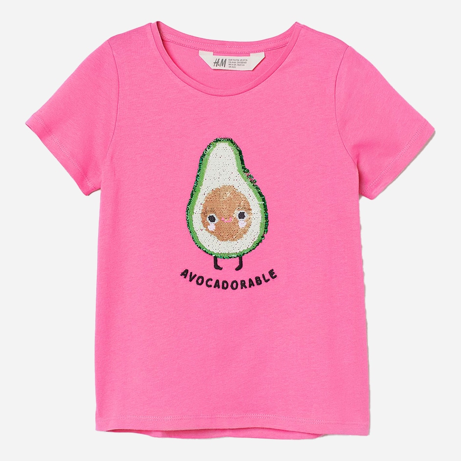 

Футболка H&M 796555b39 98 см Розовая