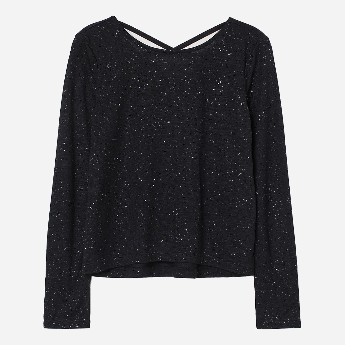 

Футболка с длинным рукавом H&M 887809b42 146-152 см Черная