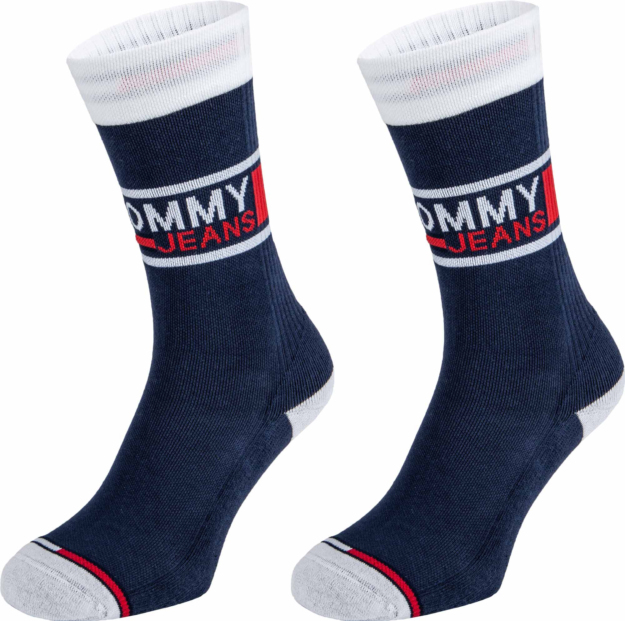 

Носки Tommy Hilfiger UNISEX TOMMY JEANS SOCK 2P, Носки Tommy Hilfiger UNISEX TOMMY JEANS SOCK 2P, 43-46