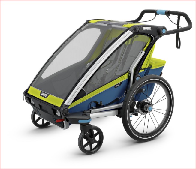 

Мультиспортивная коляска Thule Chariot Sport 2 Chartreuse/Mykonos, TH10201016