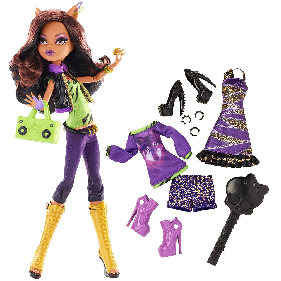 

Лялька Монстер Хай Клодін Вульф, серія Я люблю моду Monster High I ♥ Fashion Clawdeen Wolf BBR85