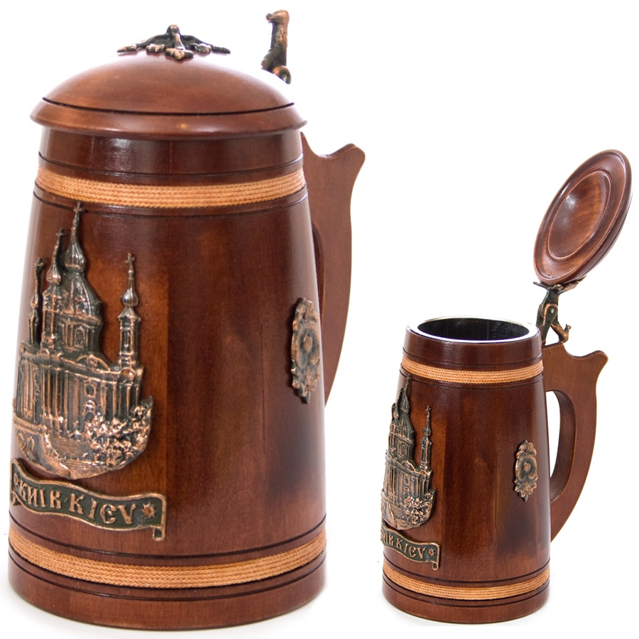 

Кружка с крышкой «Киев» HandMade Present Ручная работа