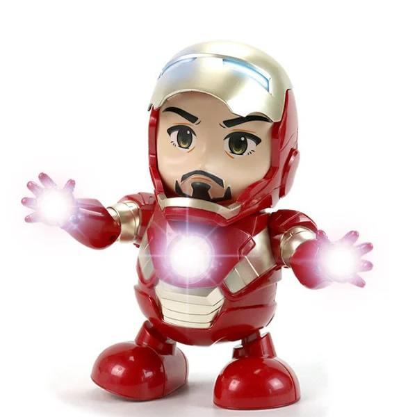 

Интерактивная игрушка танцующий Железный Человек Dance Hero Marvel Edition "Iron Man" со световыми и звуковыми эффектами