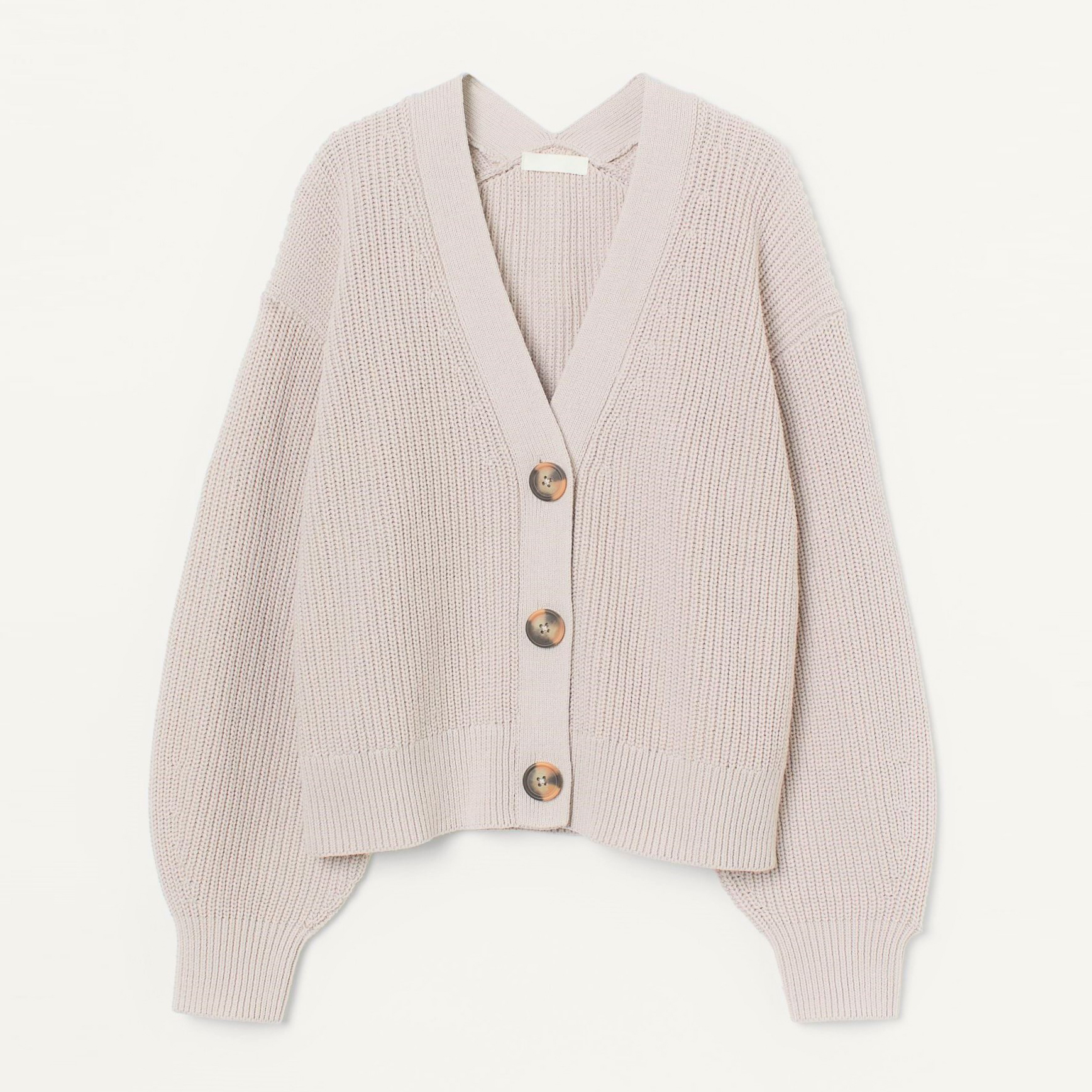 

Кардиган H&M 9543273abr M Светло-бежевый