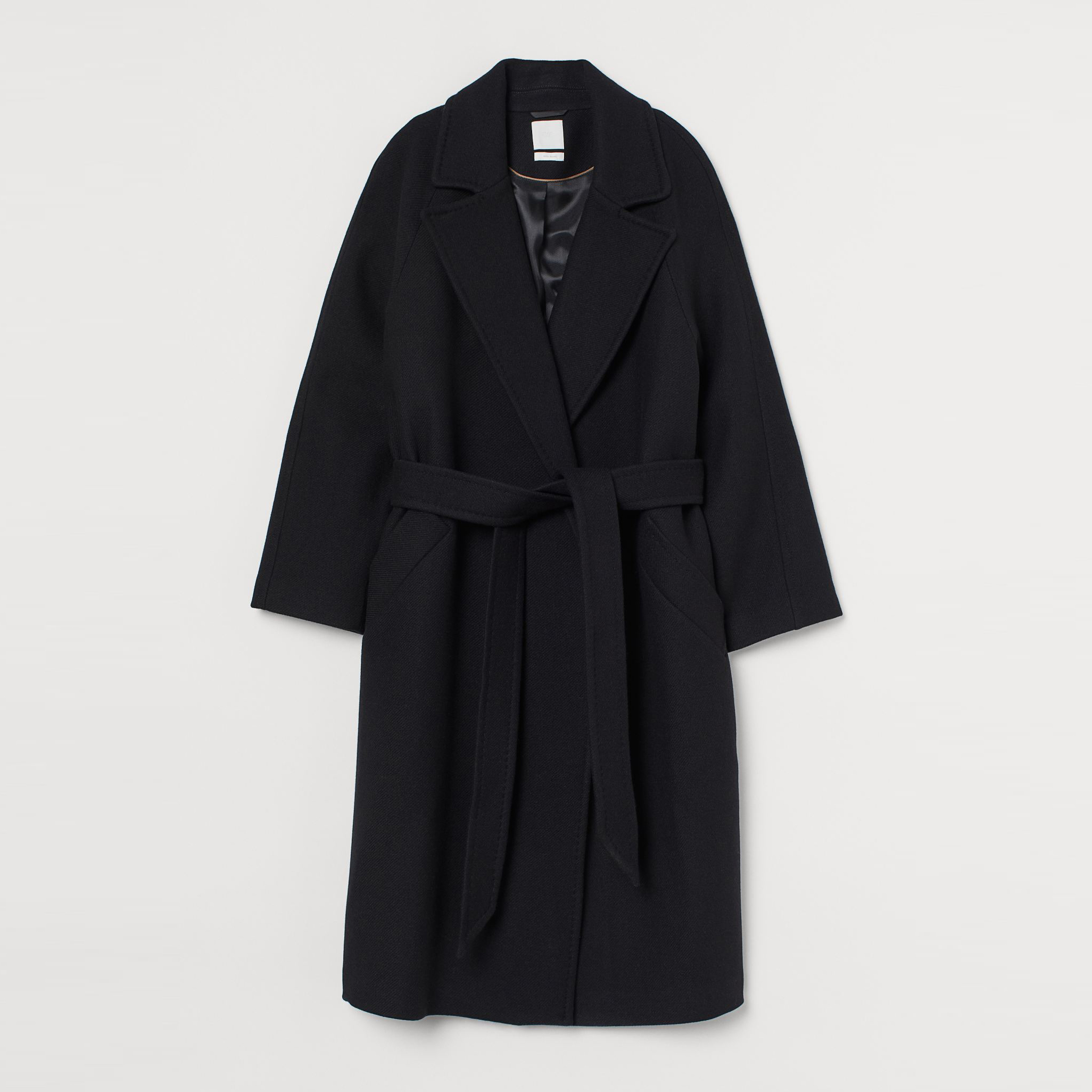 

Пальто H&M 8970890abr XL Черное