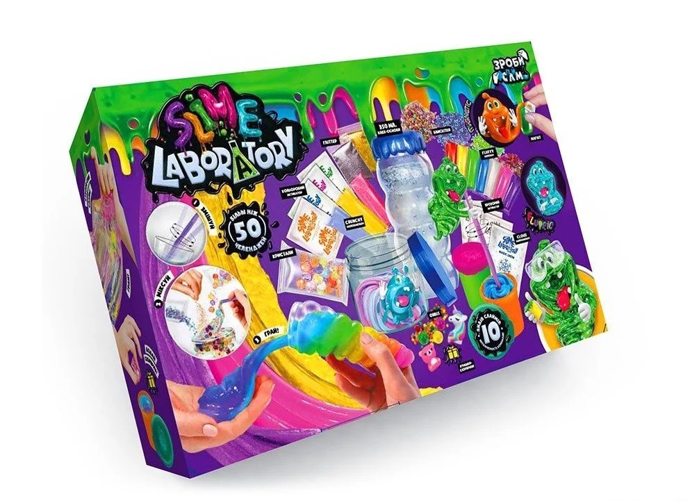 

Набор креативного творчества Изготовление слаймов Slime Laboratory Danko Toys