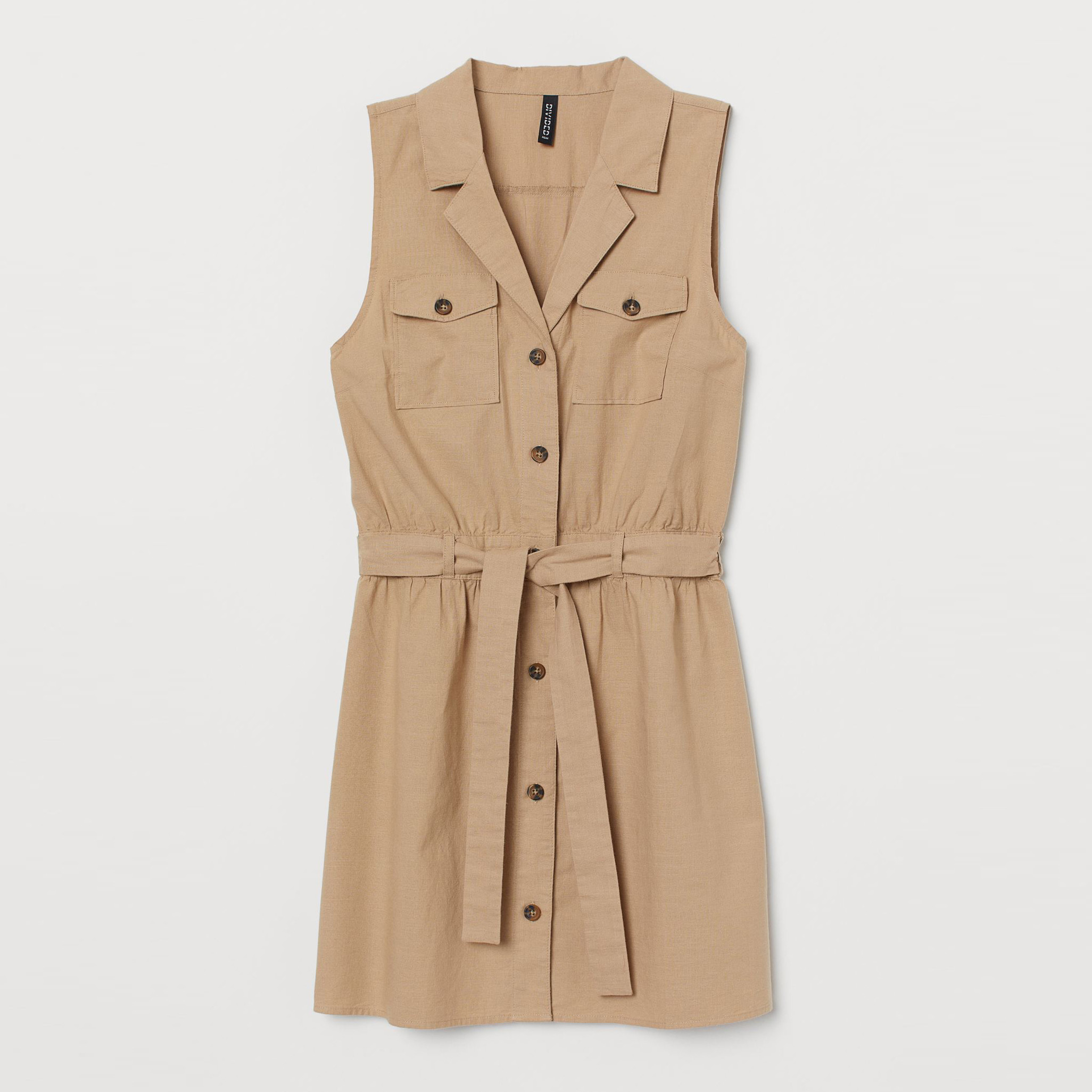 

Платье H&M 6650440log  Бежевое, Платье H&M 6650440log 46 Бежевое