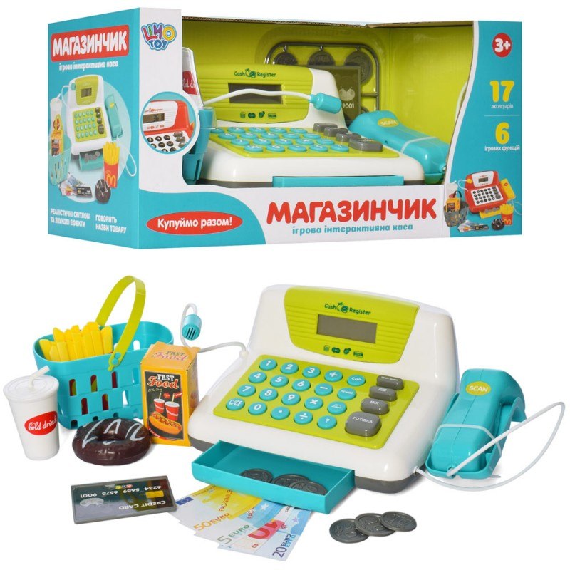 

Игровой набор Кассовый аппарат 7016-UA LimoToy