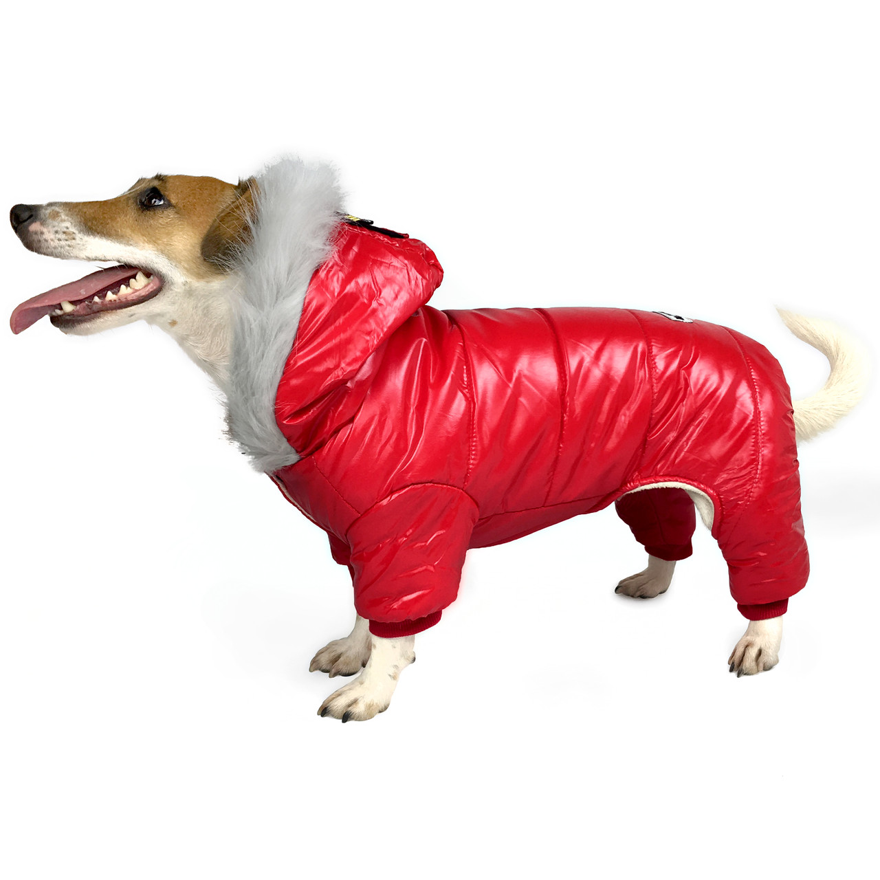 

Комбинезон для собак Dog Baby Messi M Red
