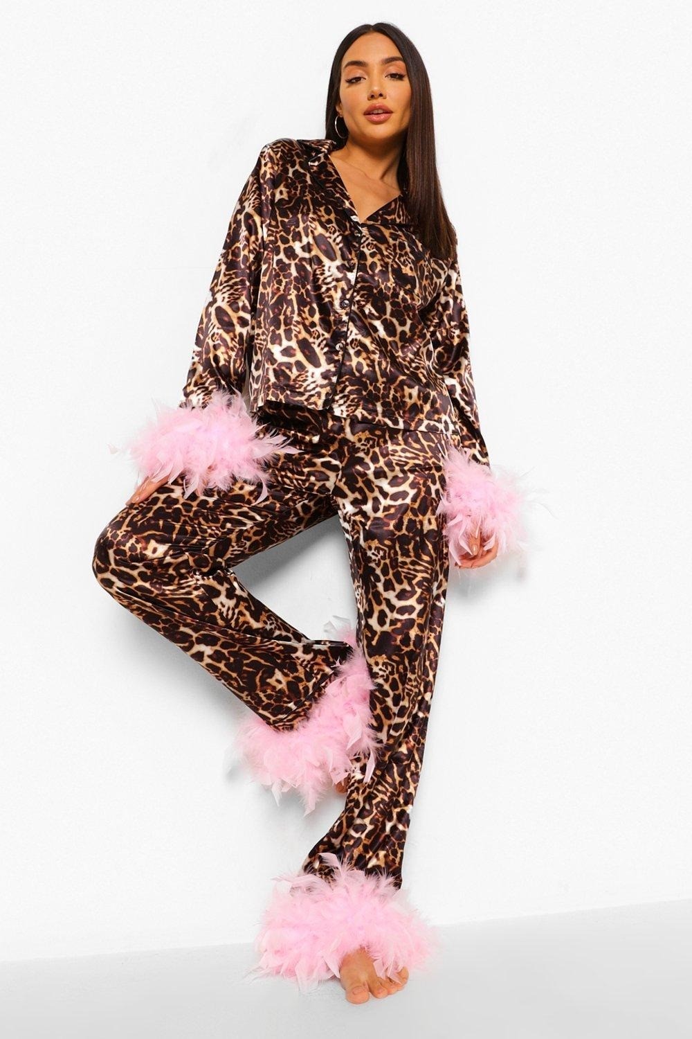 

Пижама Boohoo 44 леопард 8520123003113
