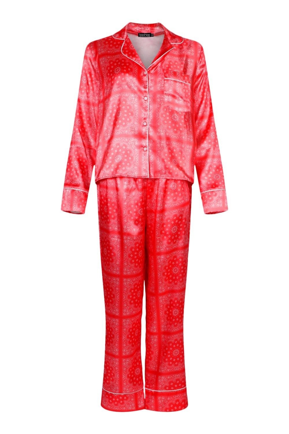 

Пижама Boohoo  красный 8520123003054, Пижама Boohoo 42 красный 8520123003054